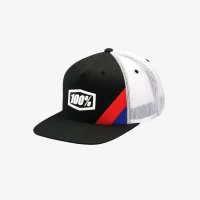 100 ПРОЦЕНТ CZAPKA  З КЕПКОЮ CORNERSTONE  X-FIT TRUCKER CAP BLACK КОЛІР ЧОРНИЙ