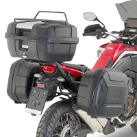 KAPPA СТЕЛАЖ KUFROW БОКОВИХ MONOKEY HONDA CRF 1100L AFRICA TWIN (20) - ROWNIEZ ПІД KUFRY MONOKEY RETRO-FIT K-VENTURE АЛЮМІНІЙ І K'MISSION АЛЮМІНІЙ