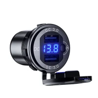 BIKETEC PRO РОЗ'ЄМ МОТОЦИКЛ 2X USB-A 3.0 QC Z WOLTOMIERZEM (EL)