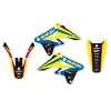 BLACKBIRD КОМПЛЕКТ НАЛІПОК (OKLEIN) SUZUKI RMZ 250 '07-'09 DREAM 4 КОЛІР ZOLTY\/NIEBIESKI - зображення 2