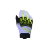 ALPINESTARS РУКАВИЦІ YOUTH ПОВНОЦІННЕ BORE V2 PURPLE\/FLUO ЖОВТИЙ M - зображення 1