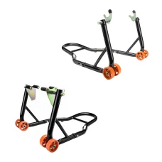 BIKETEC (VERDA) АКЦІЯ ПІДІЙМАЧ СТЕНДДЛЯ МОТОЦИКЛА BIKER (ПЕРІД/ЗАД) TYP-V (РОЛИКИ) КОМПЛЕКТ