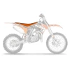 BLACKBIRD ПОКРИВКА\/ПОКРИВКА NA СИДІННЯ KTM SX 85 '13-'17 DOUBLE GRIP 3 КОЛІР ЧОРНИЙ\/ КОЛІР ПОМАРАНЧ - зображення 2