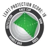 LEATT (2022\/2023) НАКОЛІННИКИ ПРОТЕКТОРИ ПІДКОЛІННА 3DF HYBRID EXT НАКОЛІННА AND SHIN GUARD WHITE\/BLACK КОЛІР BIALY\/CZARNY РОЗМІР L\/XL - зображення 6