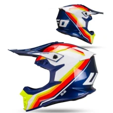 UFO 2026/01 ШОЛОМ INTREPID CROSS КОЛІР ZOLTY/NIEBIESKI FLUO РОЗМІР S ( ECE 22R06 ) - KOLEKCJA 2026