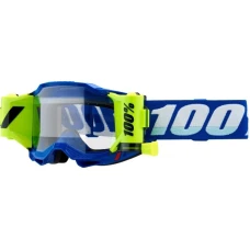 100 % ОКУЛЯРИ МОДЕЛЬ ACCURI 2 FORECAST ROLL-OFF BLUE - КОЛІР NIEBIESKI/BIALY/ZOLTY FLUO СКЛО PRZEZROCZYSTA