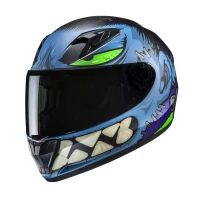 HJC ШОЛОМ Y10 FRANK JUNIOR BLUE/BLACK MC2SF, L