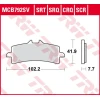 TRW LUCAS КОЛОДКИ ДИСКОВІ ТОРМОЗНІ KH447 SINTER STREET APRILIA RSV4 09-, DUCATI V4 PANIGALE 18-, PANIGALE 1299 15-, KAWASAKI H2 15-, ZX10R \/ RR 16-, KTM 990 SMR 10-13, 1190 RC8 08-15, 1290 SUPERDUKE 14-, SUZUKI GSXR 600 \/ 750 11-16, GSXR \/ GSXS 1000 12-, - зображення 2