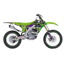 BLACKBIRD КОМПЛЕКТ НАЛІПОК (OKLEIN) KAWASAKI KX 250F '13-'16 DREAM 4 КОЛІР ЗЕЛЕНИЙ ЧОРНИЙ