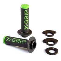 X-GRIP АКЦІЯ ПЕРЕМИКАЧІ BRAAAAP GRIPS LOCK-ON-GRIP GREEN КОЛІР ZIELON-GRIPY З ПЕРЕХОДНИКАМИ ROLGAZU