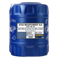 MANNOL MAXPOWER 4X4 75W140 API GL5 - МАСТИЛО PRZEKLADNIOWY SYNTETYCZNY 20L (75W-140)