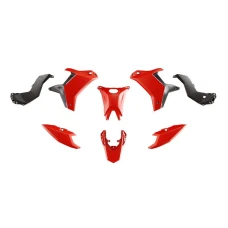 RACETECH (RTECH) 2025/12 КОМПЛЕКТ ПЛАСТІКОВ (БЕЗ ПЕРІД КРИЛА) T7 YAMAHA TENERE 700 '25-'26 КОЛІР ЧОРНИЙ / ЧЕРВОНИЙ