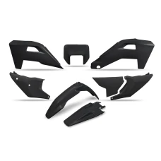 UFO 2025/11 КОМПЛЕКТ ПЛАСТІКОВ HUSQVARNA FE 250 / 350 / 450 / 501 '25-'26, TE 250 / 300 HERITAGE '25-'26 КОЛІР ЧОРНИЙ