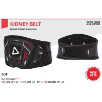 LEATT (2022/2023) ПАС NERKOWY KIDNEY BELT 3DF 3.5 BLACK КОЛІР ЧОРНИЙ РОЗМІР L/XL
