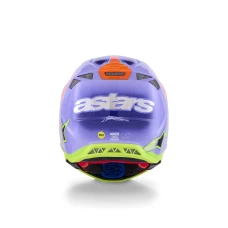 ШОЛОМ SHOT ALPINESTARS S-M10 JL R01, КОЛІР ПУРПУРОВИЙ/ФЛУОРЕСЦЕНТНИЙ РОЖЕВИЙ ТА ЖОВТИЙ, РОЗМІР L