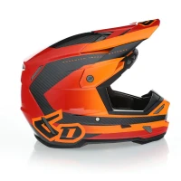 6D HELMETS ШОЛОМ CROSS/ENDURO МОДЕЛЬ ATR-3 PURE GLOSS ПОМАРАНЧЕВИЙ КОЛІР FIM (FRHPHE-02) КОЛІР КОЛІР ПОМАРАНЧ РОЗМІР M