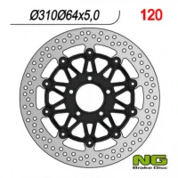NG ДИСК ТОРМОЗНИЙ ПЕРІД SUZUKI GS/ GSF/ GSX (310X64X5) PLYWAJACA (5X10,5MM)