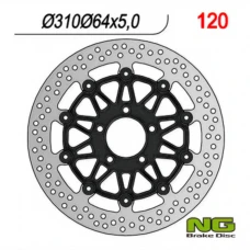 NG ДИСК ТОРМОЗНИЙ ПЕРІД SUZUKI GS/ GSF/ GSX (310X64X5) PLYWAJACA (5X10,5MM)