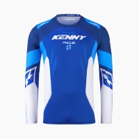 KENNY RACING СОРОЧКА CROSS/ENDURO TRACK FOCUS BLUE КОЛІР NIEBIESKI/BIALY РОЗМІР M