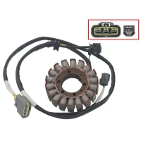 BRONCO UZWOJENIE ГЕНЕРАТОР STATOR HONDA TRX 420 '14-'23 (OEM: 31120-HR3-A41, 31120-HR3-A42, 31120-HR3-HA1) (AT-01495)