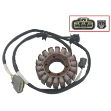 BRONCO UZWOJENIE ГЕНЕРАТОР STATOR HONDA TRX 420 '14-'23 (OEM: 31120-HR3-A41, 31120-HR3-A42, 31120-HR3-HA1) (AT-01495)
