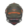МОТОШОЛОМ NOX OFFROAD \/ TRAIL DUOSPORT (DUAL) N312 ЧОРНИЙ\/СРІБНИЙ\/ПОМАРАНЧЕВИЙ МАТОВИЙ КОЛІР POMARANCZOWY\/KHAKI\/NIEBIESKI МАТОВА РОЗМІР L - зображення 3
