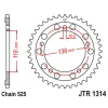 ЗАДНЯ ЗІРКА JR 4343 39 HONDA CBR 400 (NC29) (434339JT) (LANC.525) - зображення 1