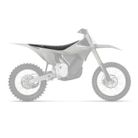 BLACKBIRD ЧОХОЛ / ОБШИВКА NA СИДІННЯ STARK FUTURE '24-'25 ZEBRA КОЛІР ЧОРНИЙ