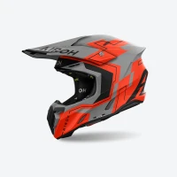 AIROH (2024) ШОЛОМ CROSS / ENDURO / ATV / QUAD TWIST 3 DIZZY ПОМАРАНЧЕВИЙ КОЛІР FLUO MATT L
