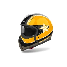 AIROH ШОЛОМ J 110 COMMAND ЖОВТИЙ БЛИСК L